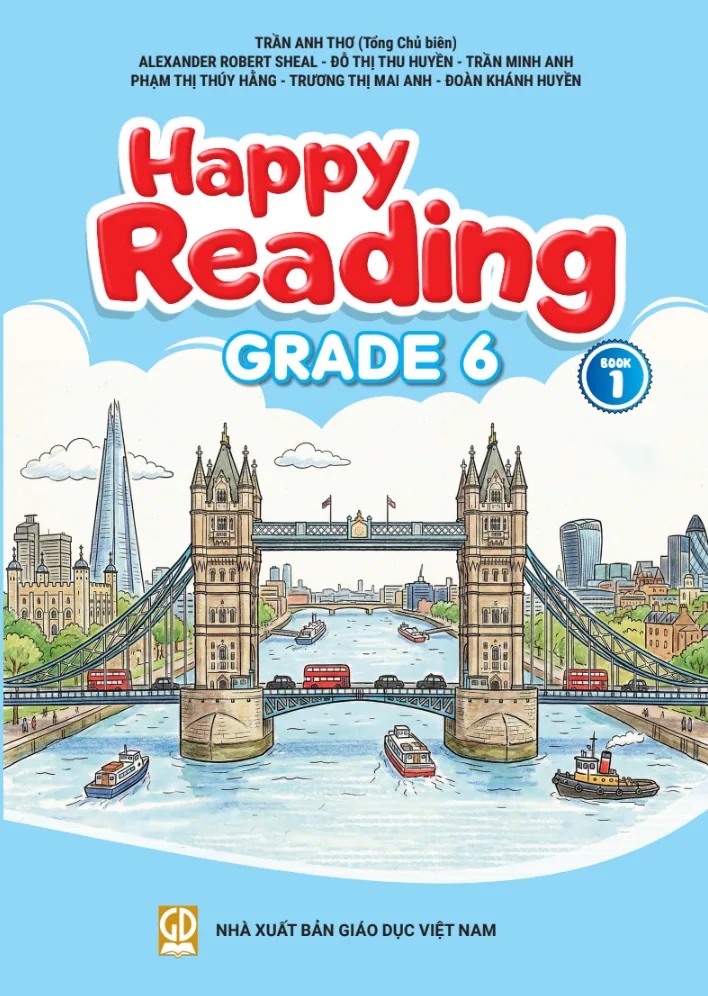 Bìa sách Happy Reading lớp 6